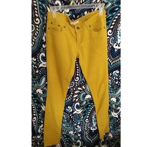 H1981 Mustard colored jeans